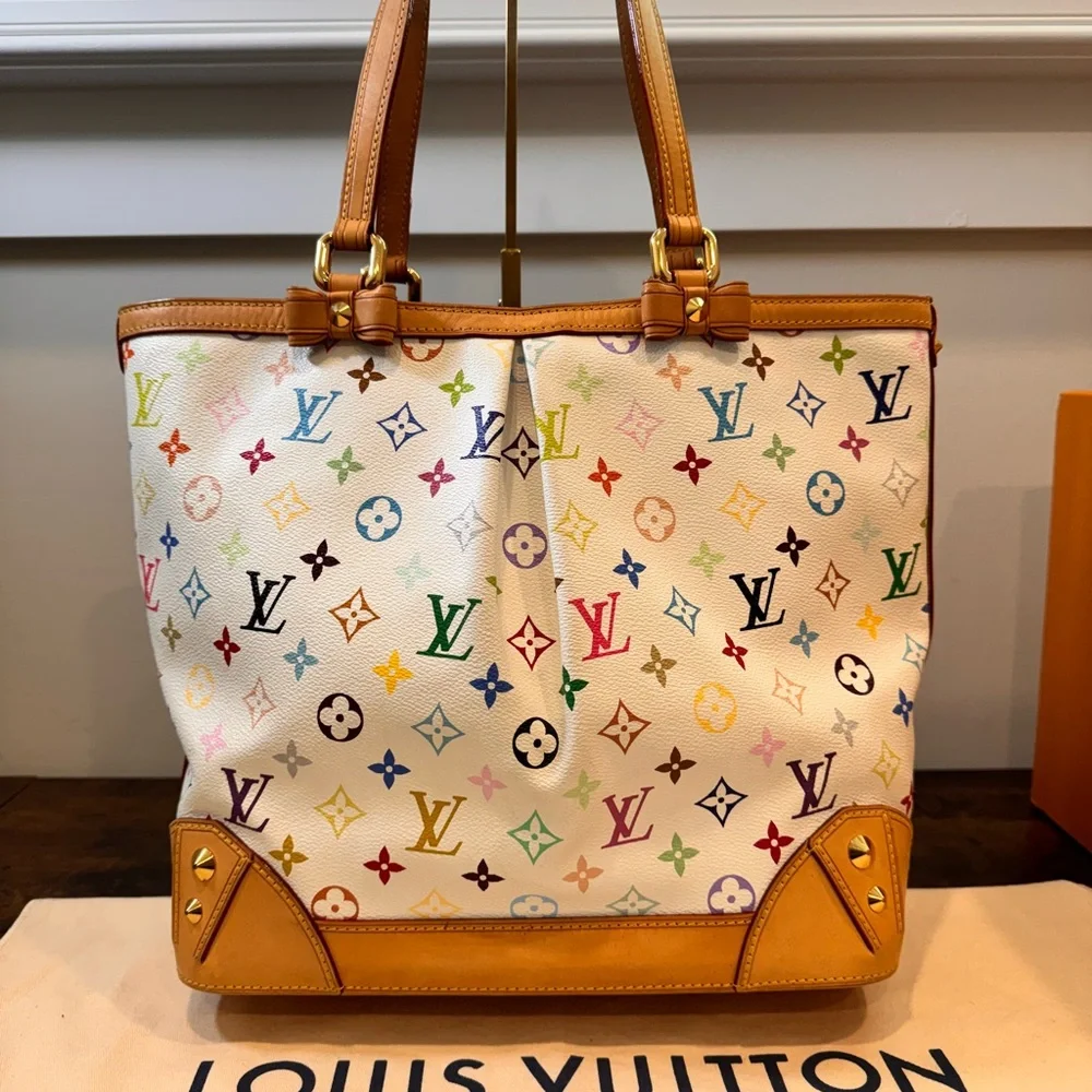 SOLD-Louis Vuitton Murakami Monogram Multicolor Sharleen MM - Picture 2 of 9